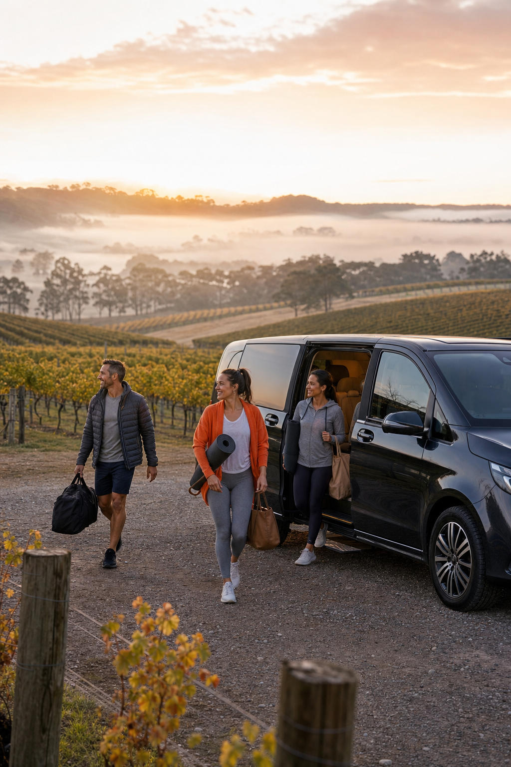 Private Wine Tasting Tour With Sunrise Yoga Yarra Valley